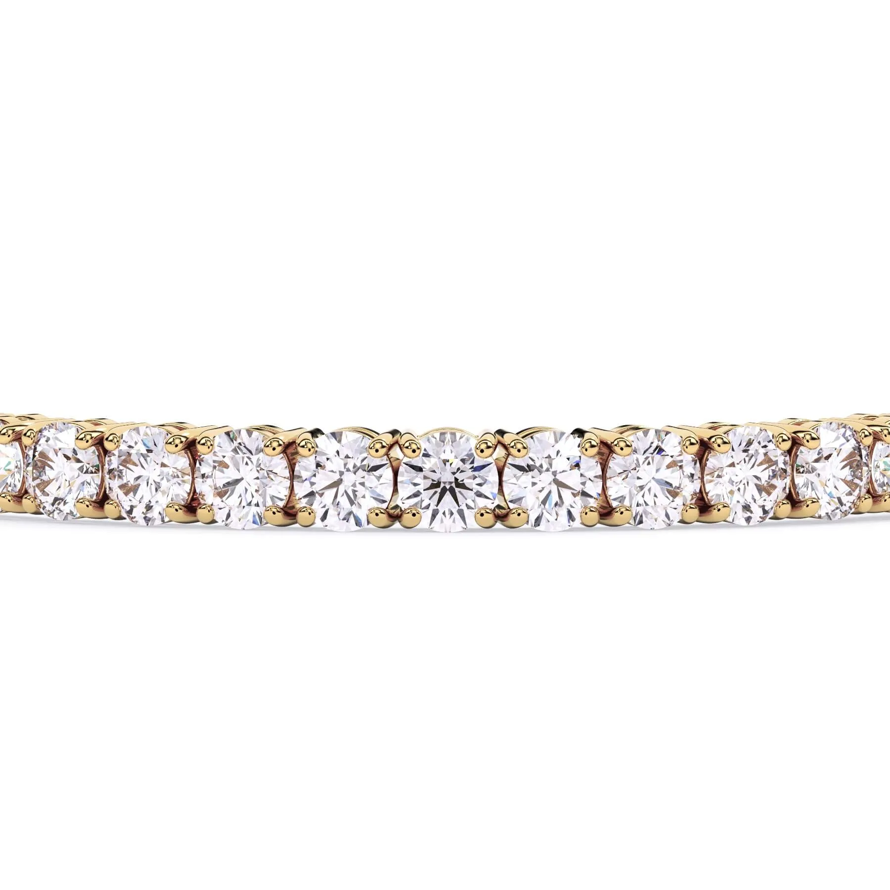 14 Carat Lab Grown Diamond Tennis Bracelet