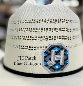 2023 Jobes Hats - patch/sticker - Blue Octagon