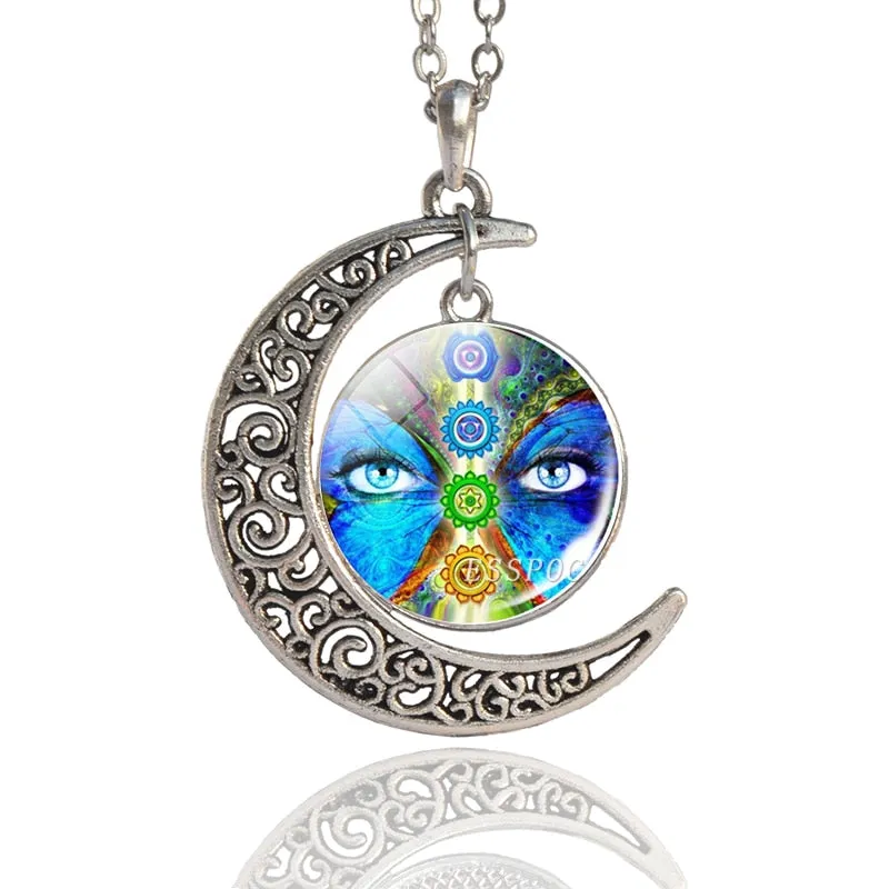 7 Chakra Pendant Yoga Meditation Necklace