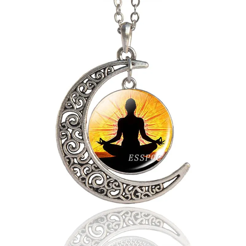 7 Chakra Pendant Yoga Meditation Necklace