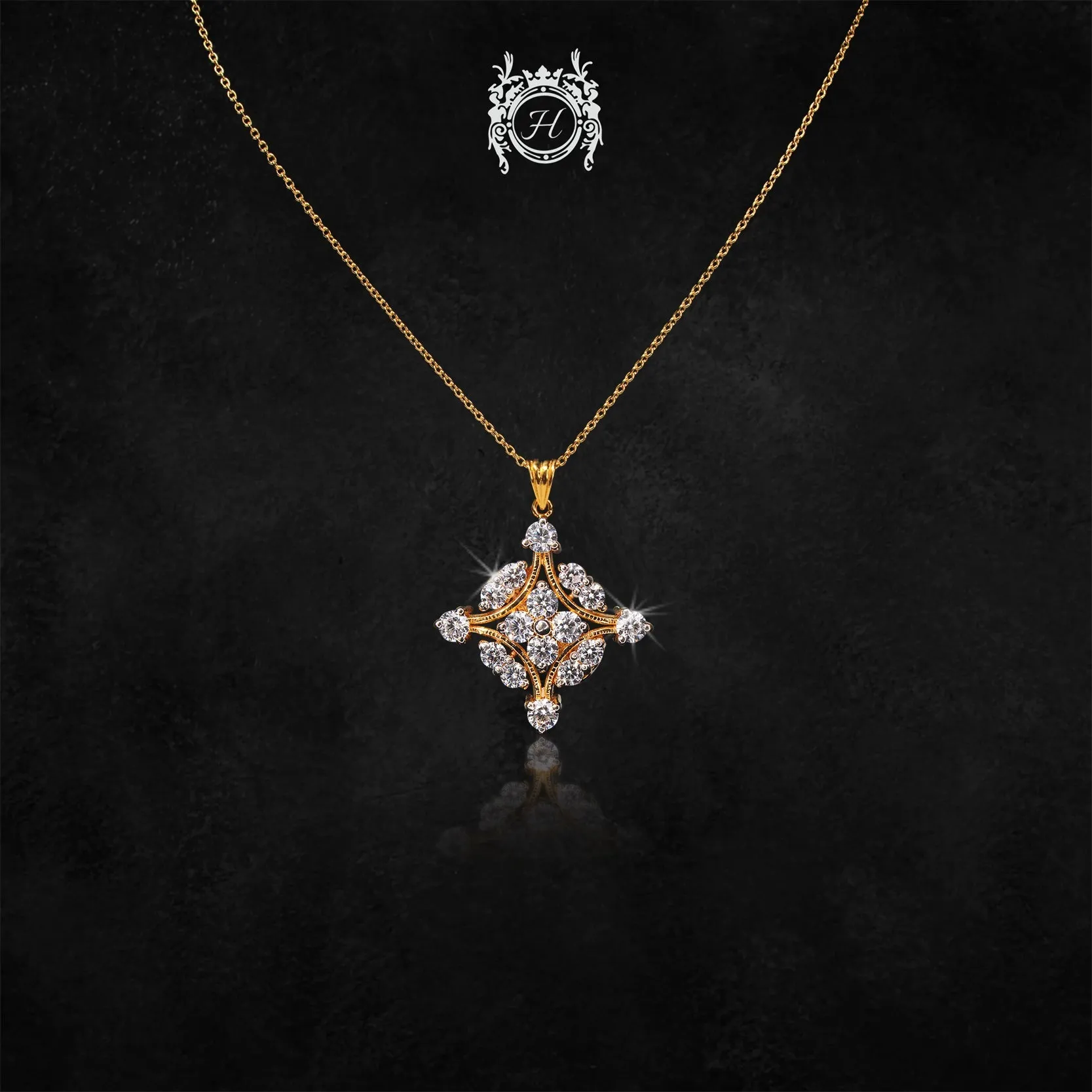 A Flowery Grace Pendant Set