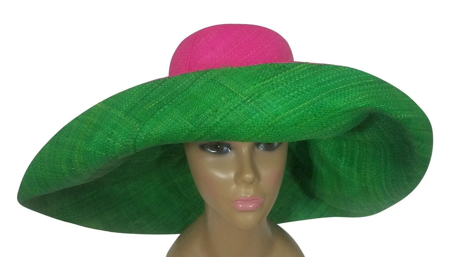 Adjoa: Madagascar Big Brim Raffia Sun Hat