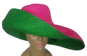 Adjoa: Madagascar Big Brim Raffia Sun Hat