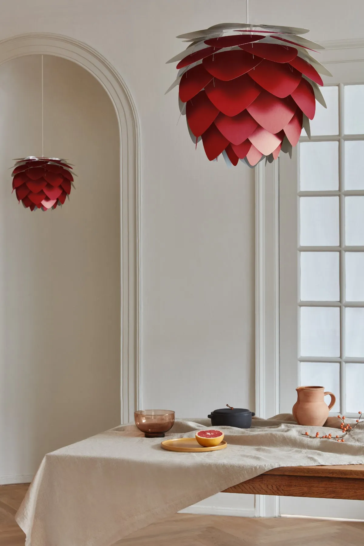 ALUVIA Ruby Red Pendant Light