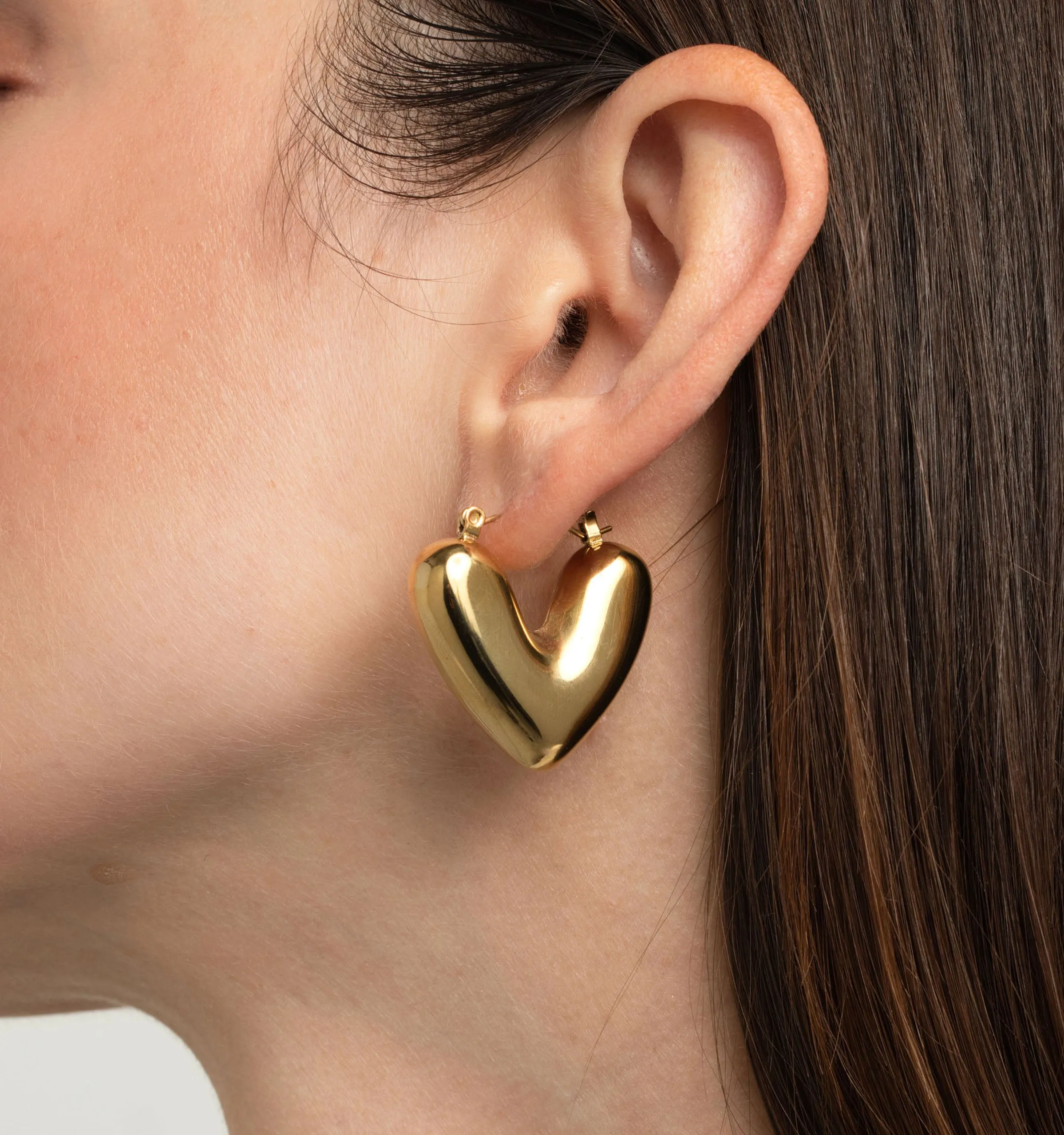 Audrey Heart Earrings