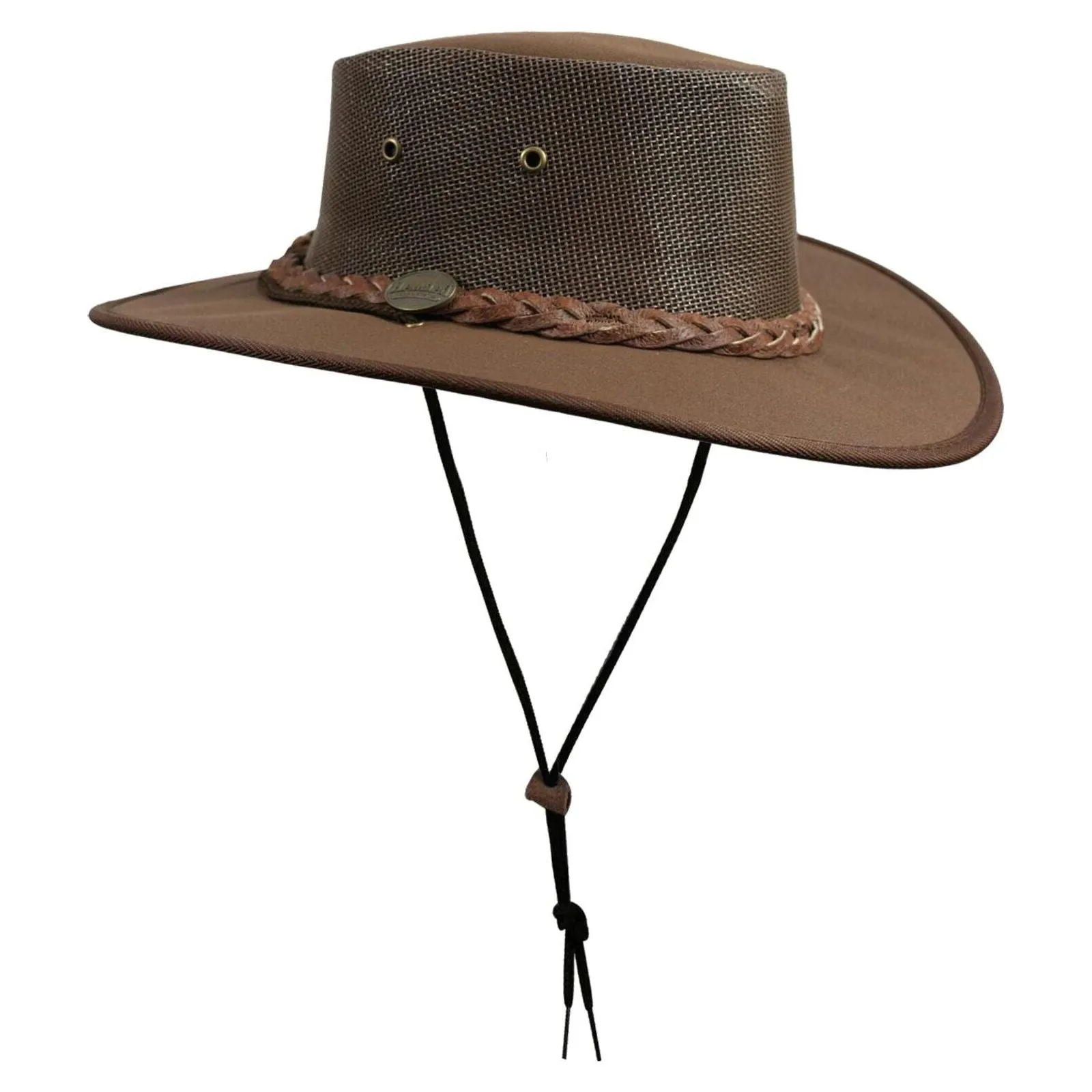 Barmah Canvas Drover Foldaway Hat