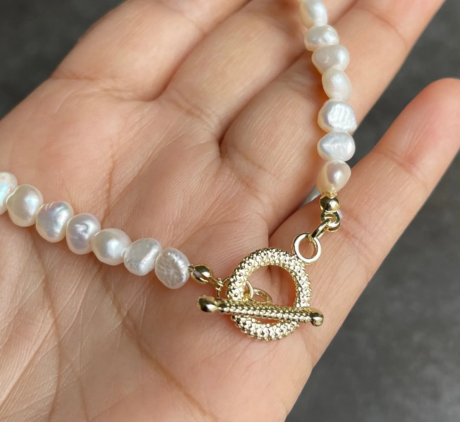 Baroque Pearl Bracelet