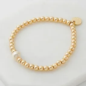 Bead & Pearl Bracelet