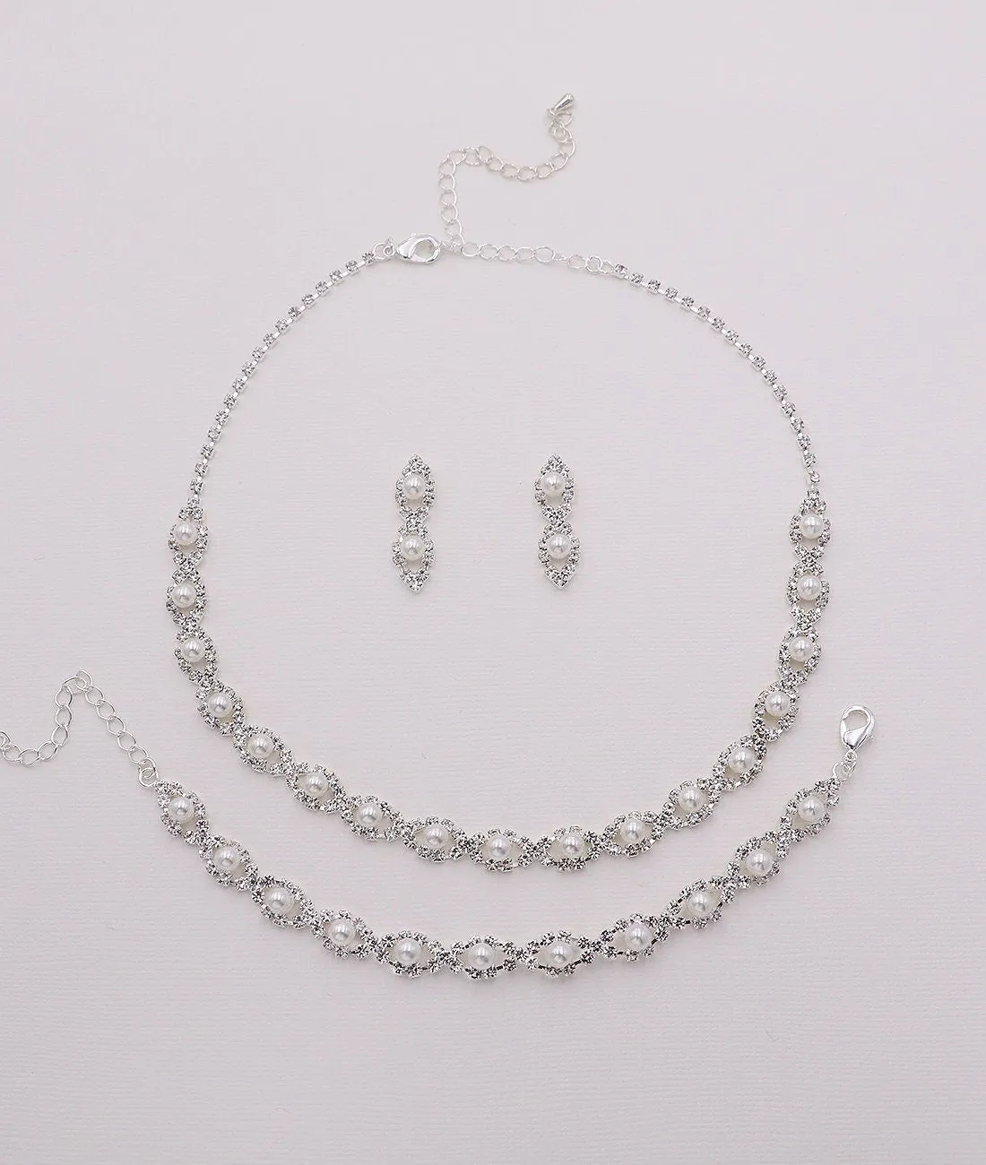 Becca Bridesmaids Pearl Jewelry Set