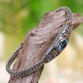 Bedugul Garden Sterling Silver Bracelet