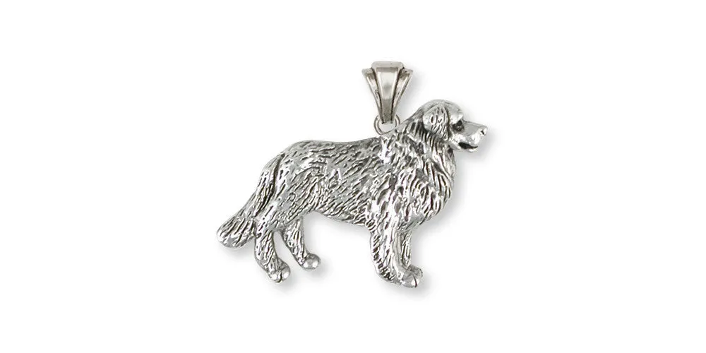 Bernese Mountain Dog Pendant Jewelry Sterling Silver Handmade Dog Pendant BMD2-P