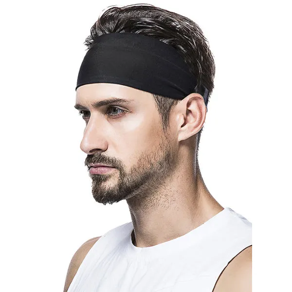 Black Running Headband 黑色跑步頭帶 KCHT2218