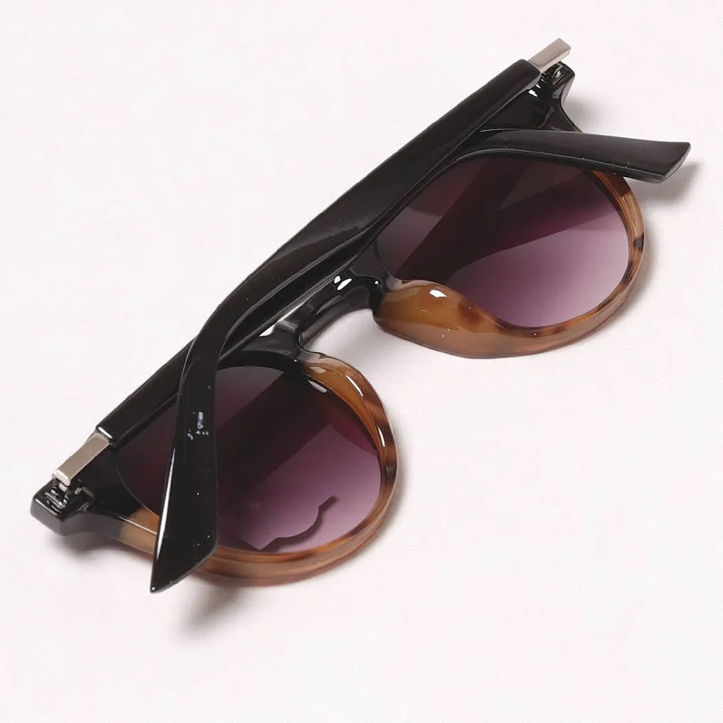 Bold Round Tinted Sunglasses