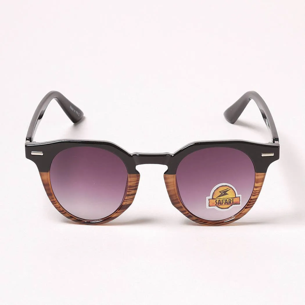 Bold Round Tinted Sunglasses