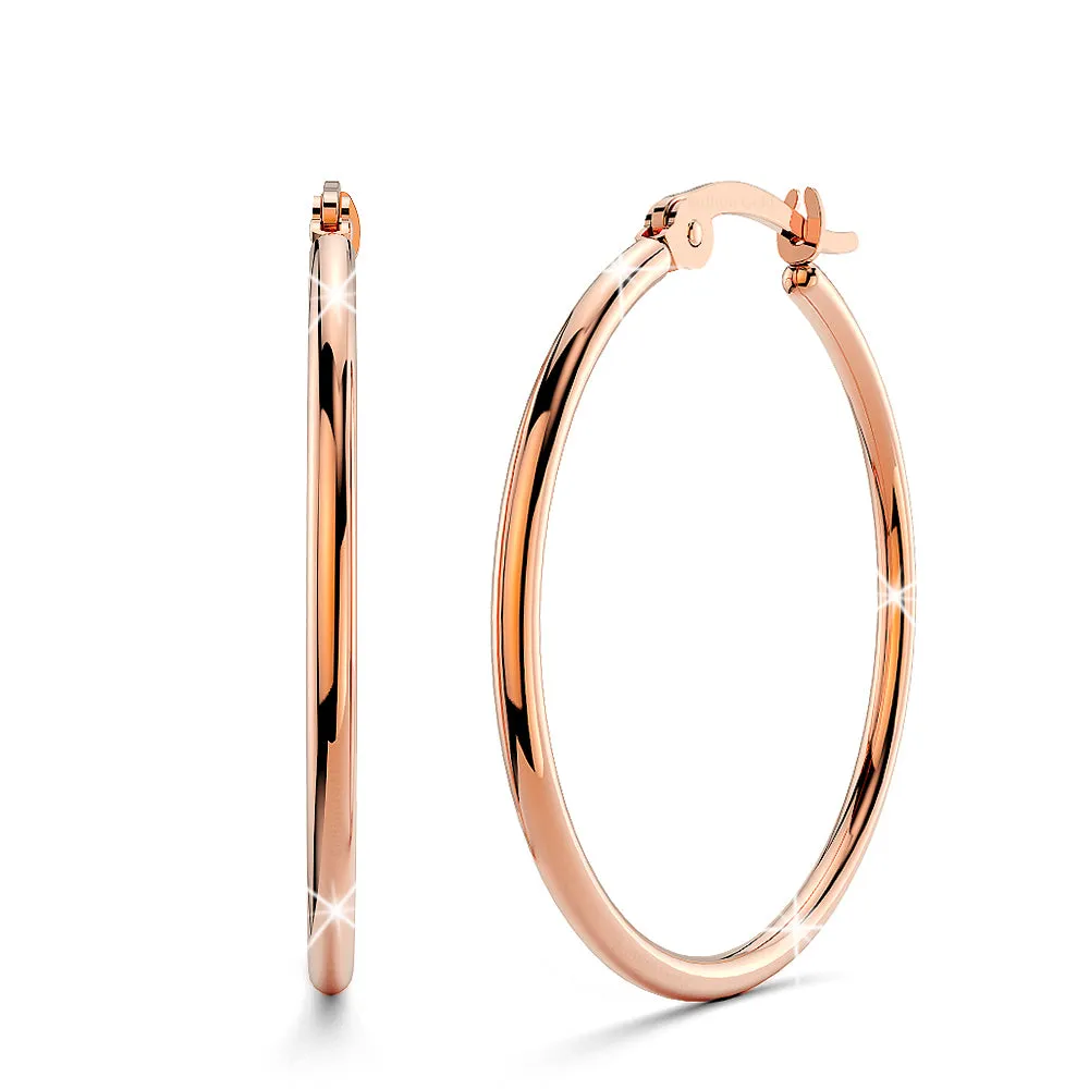 Boxed 2pc Rose Gold Layered Jewellery Gift Set