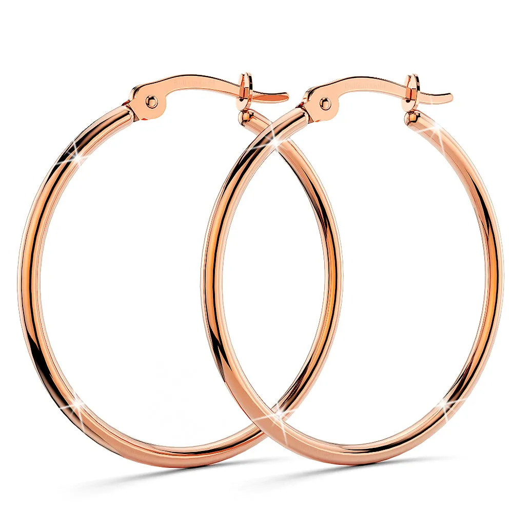 Boxed 2pc Rose Gold Layered Jewellery Gift Set