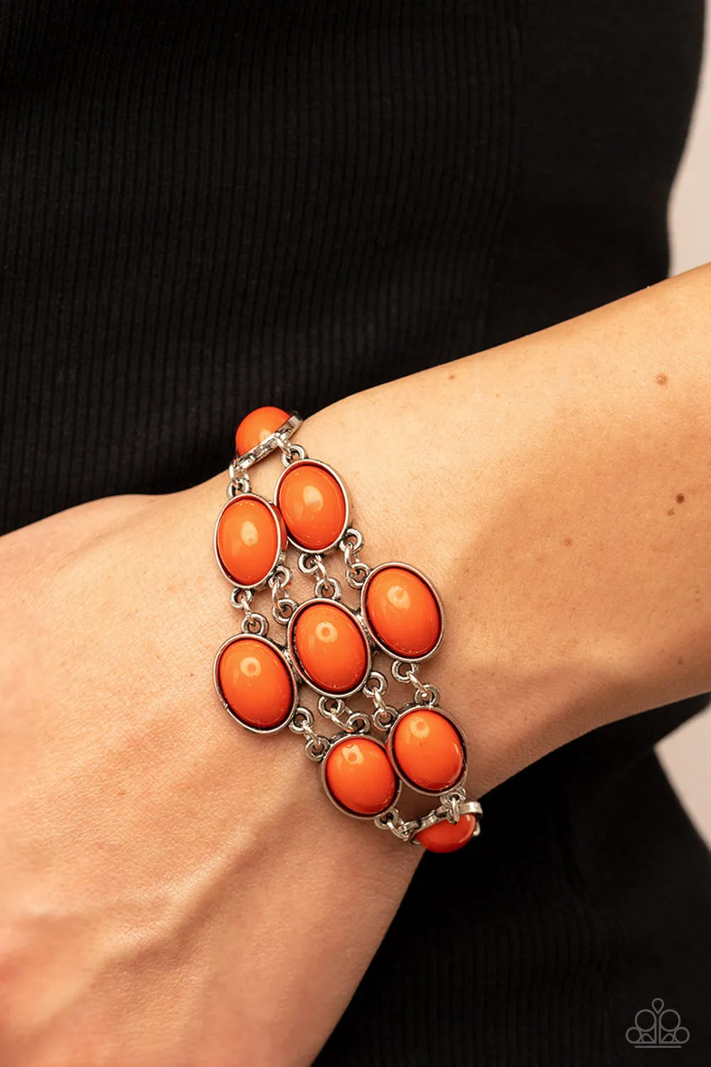 Bracelets Color Wheel Garden - Orange B2169