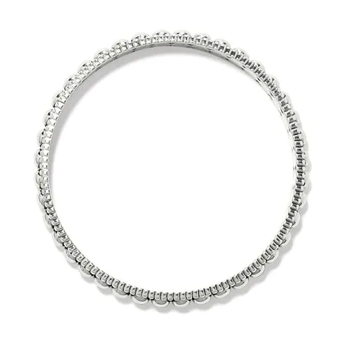 Brighton | Pretty Tough Pierced Bangle Bracelet in Silver Tone