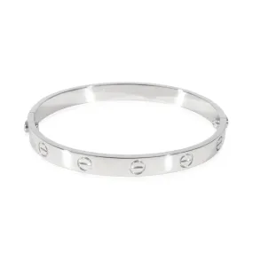 Cartier Love Bracelet in  Platinum