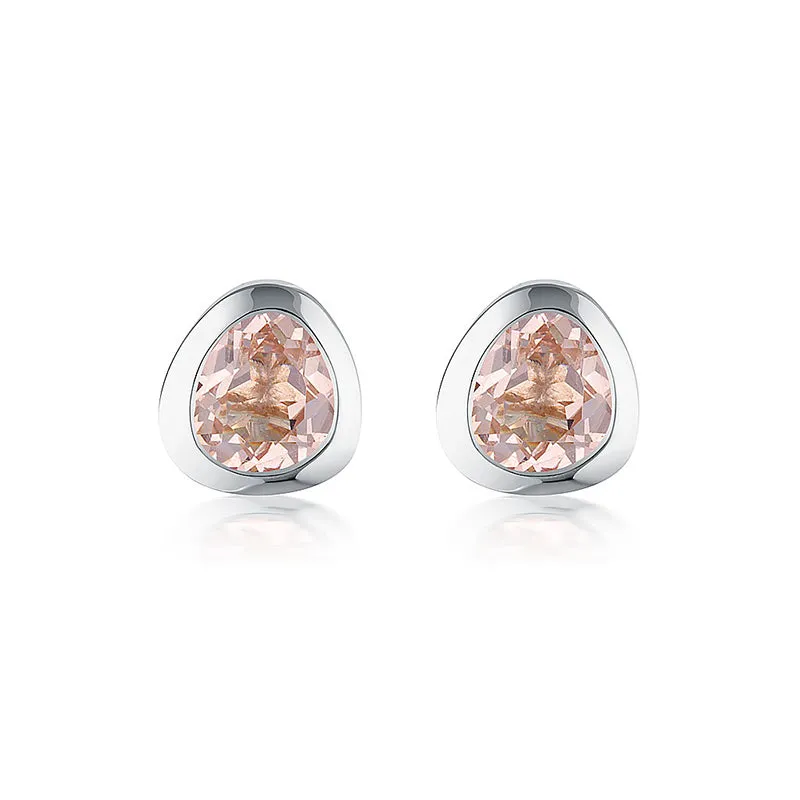 CELEBRATION STUDS - BLUSH QUARTZ