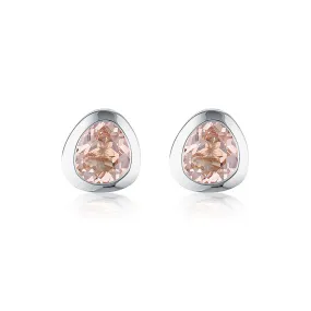 CELEBRATION STUDS - BLUSH QUARTZ