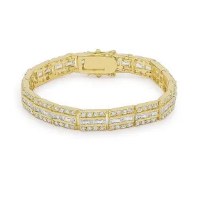 Chante Radiant Gold Tennis Bracelet – 7.25in | 32ct