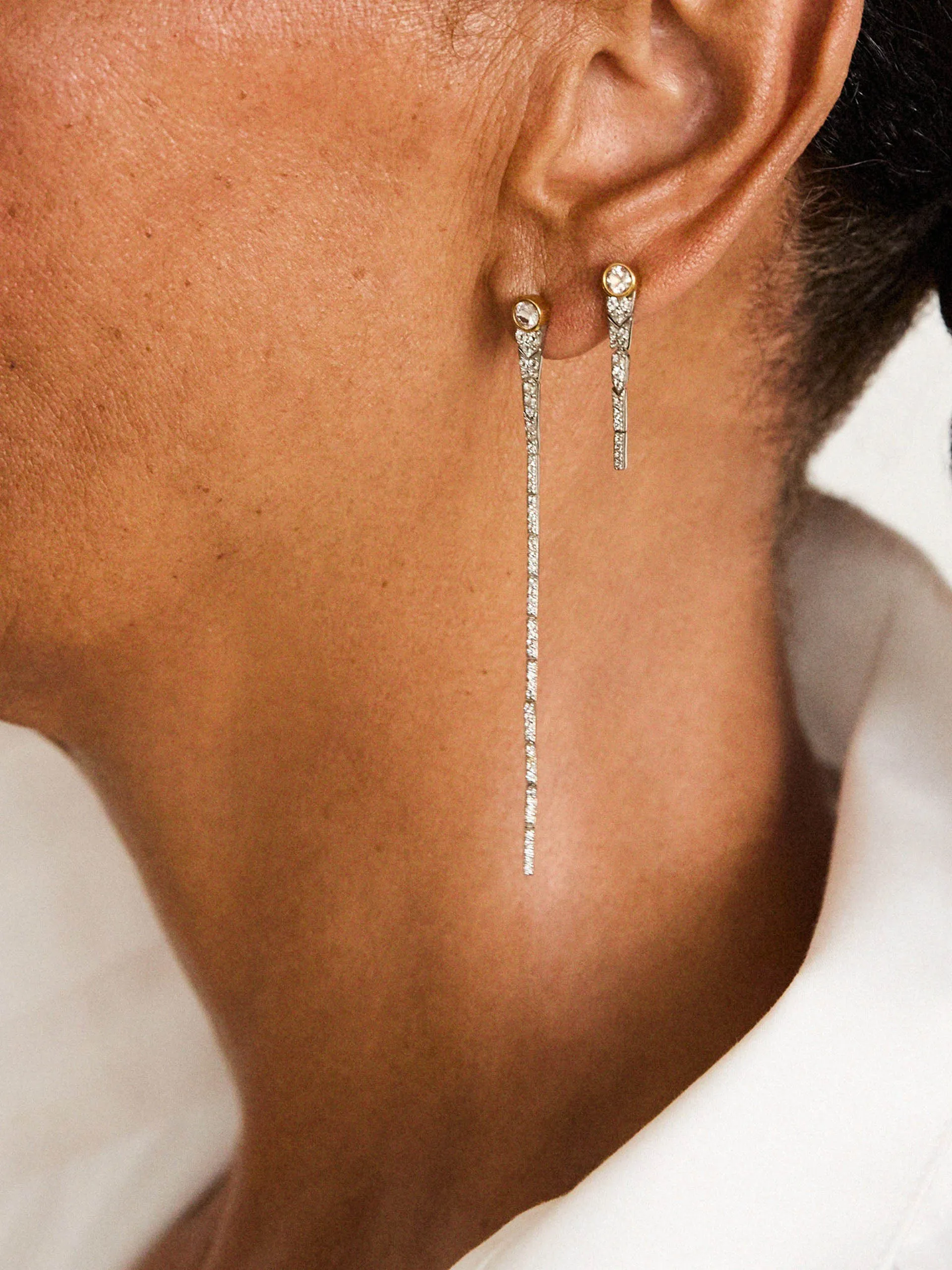 Chloe longline earrings