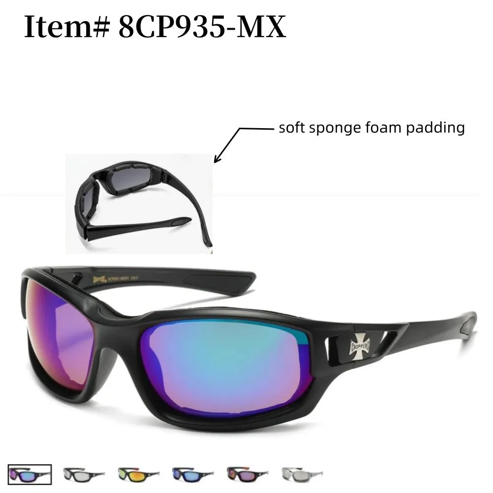 CHOPPERS Wholesale Sport Riding Sunglasses Frame With Foam 8CP935-Mix