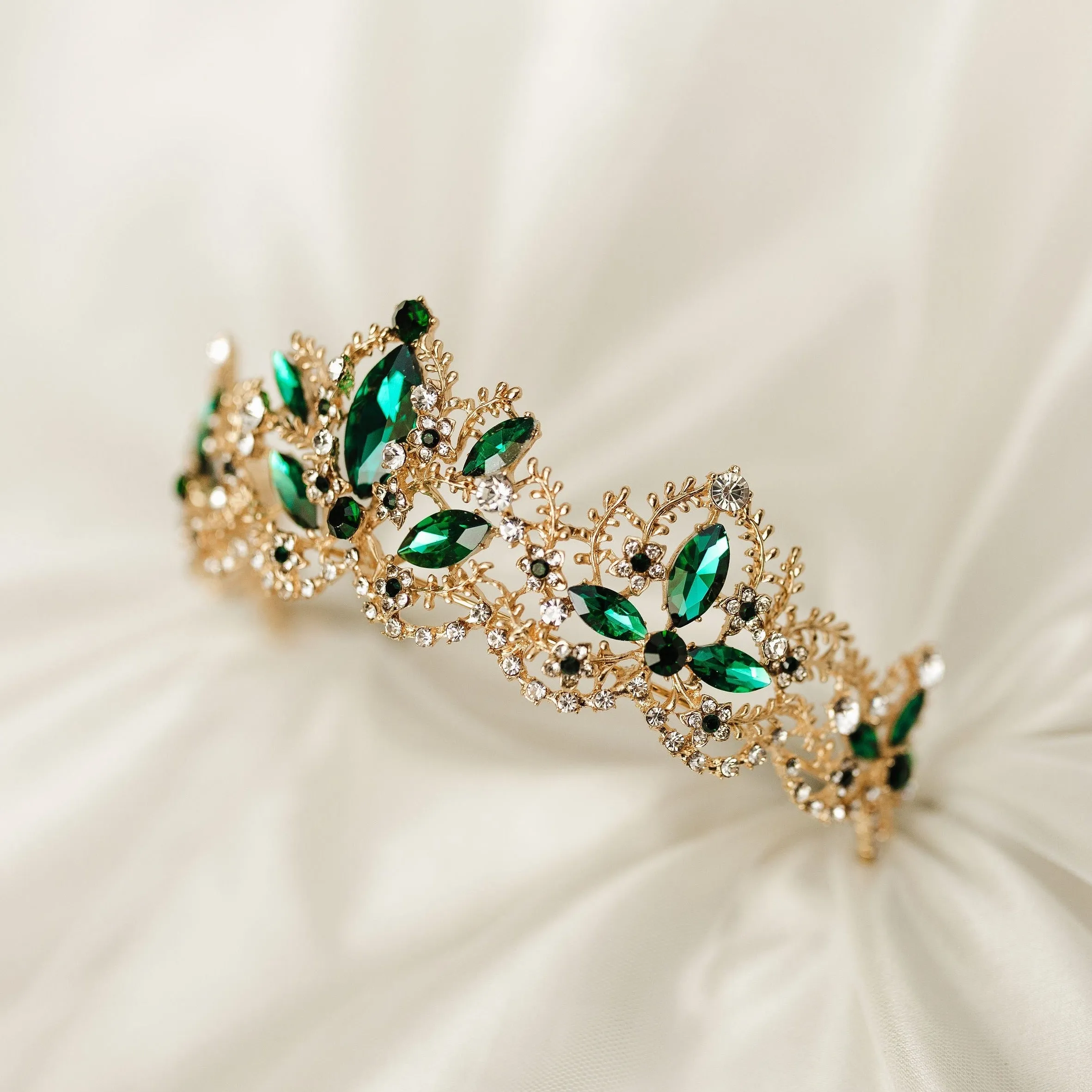 Chrissy's Tiara in Green