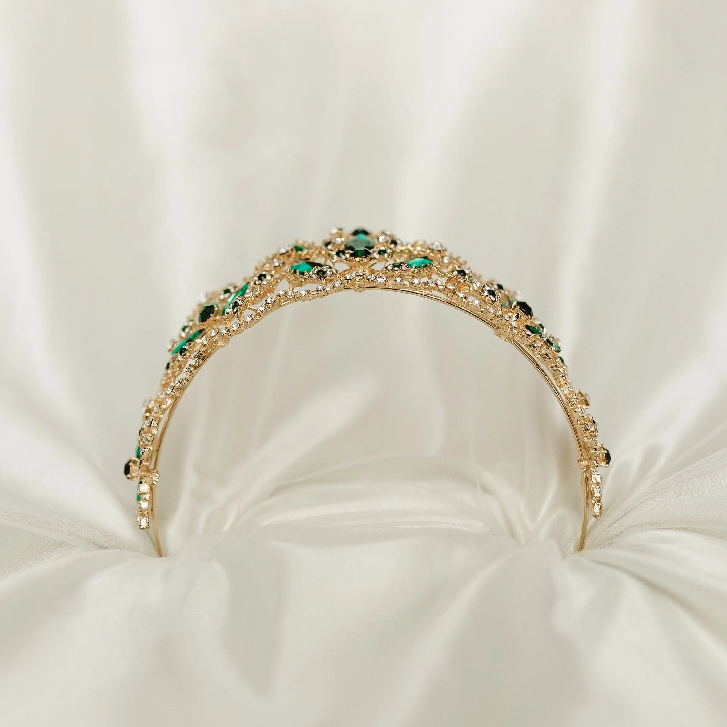 Chrissy's Tiara in Green