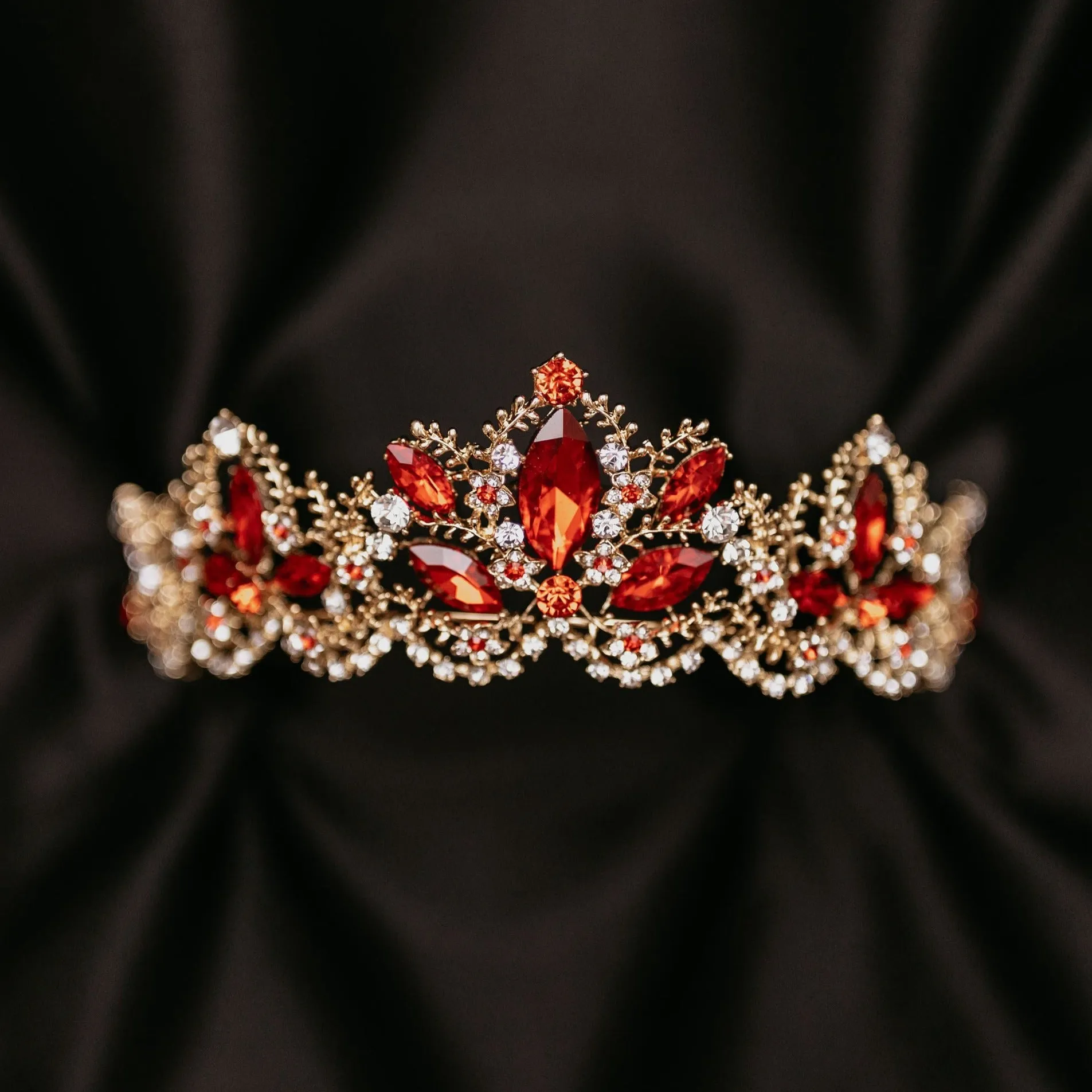 Chrissy's Tiara in Red