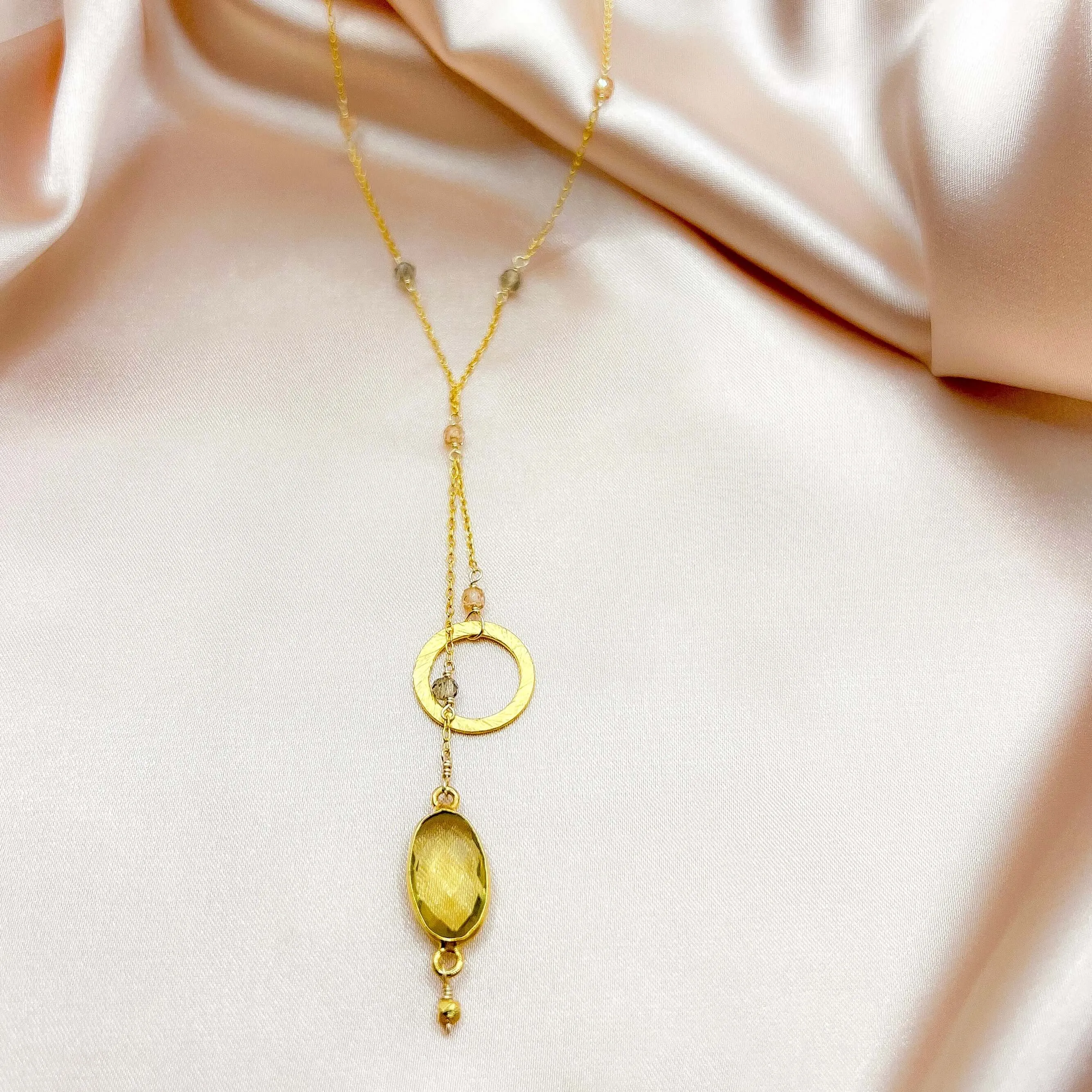 Citrine Ballet Necklace