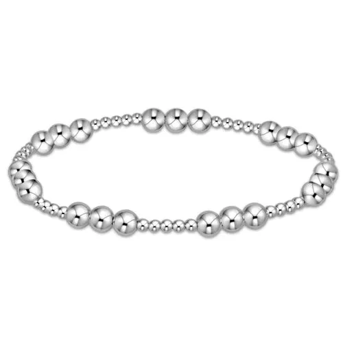 Classic Joy Pattern 5mm Bracelet Sterling