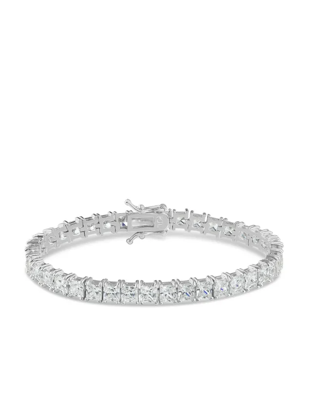 Classic Princess Cut Tennis Bracelet