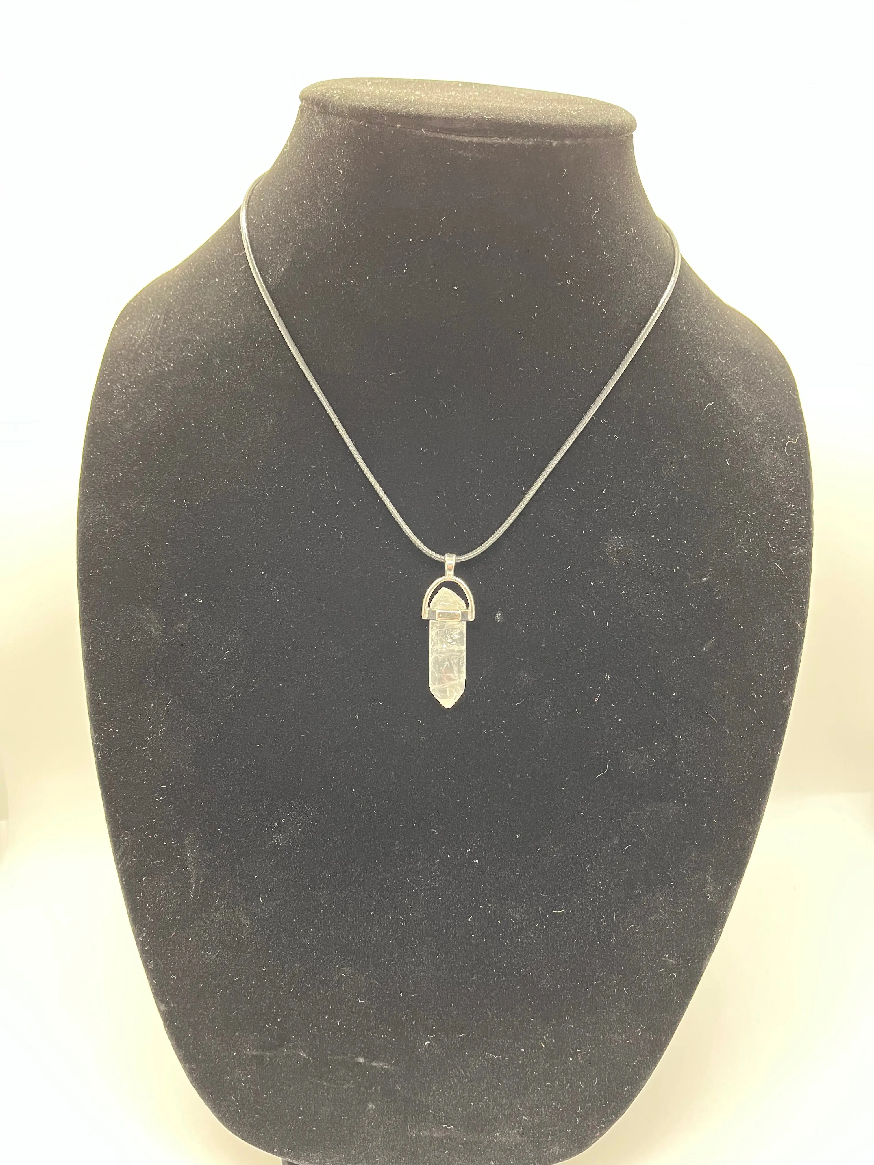 Clear Quartz Pendant Necklace