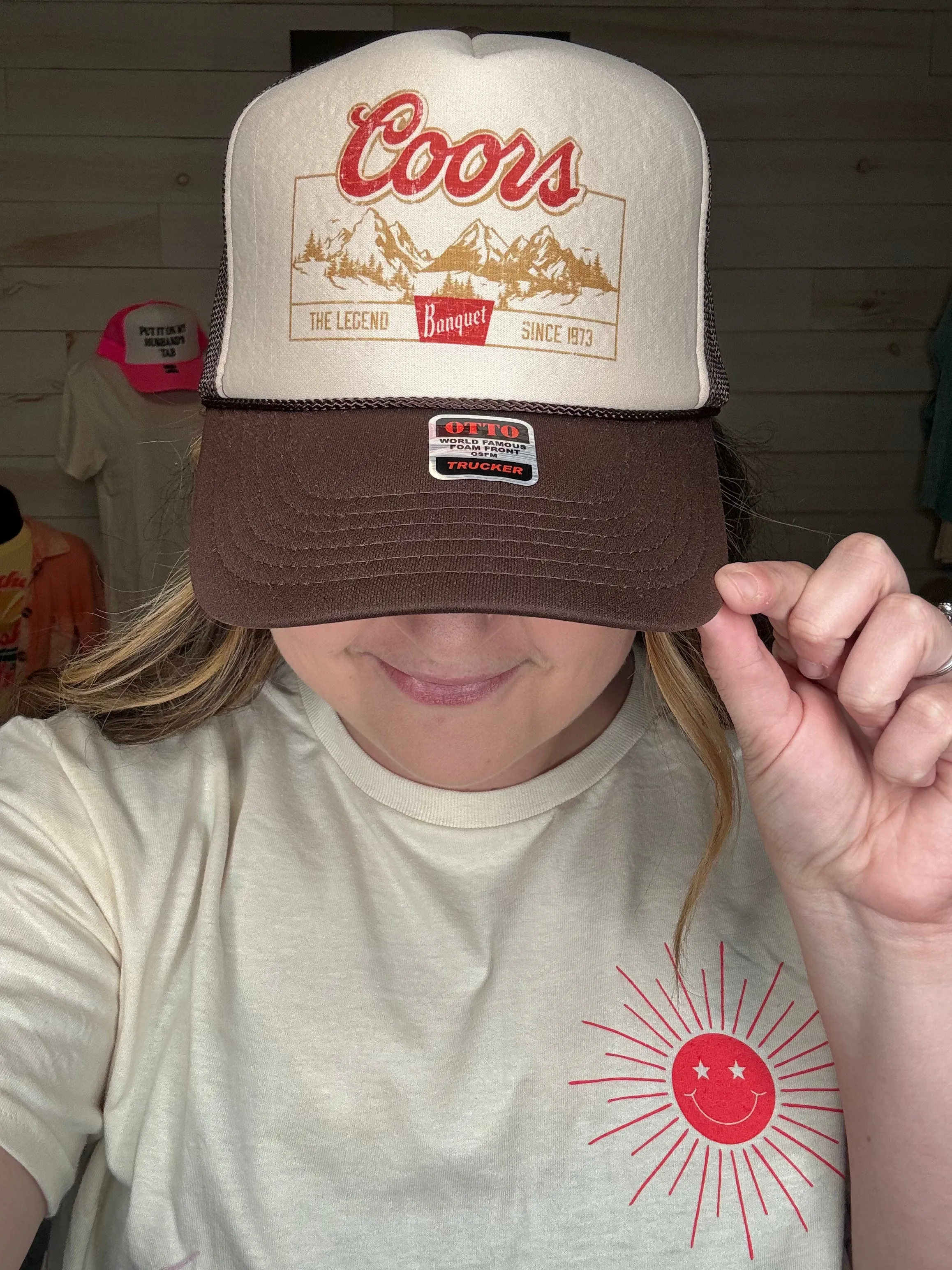 Coors Beer Trucker Hat