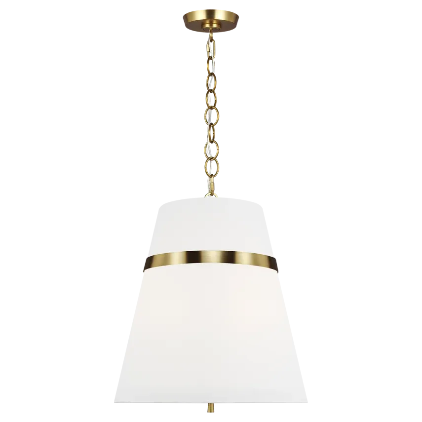 Cordtlandt White Shade Large Pendant