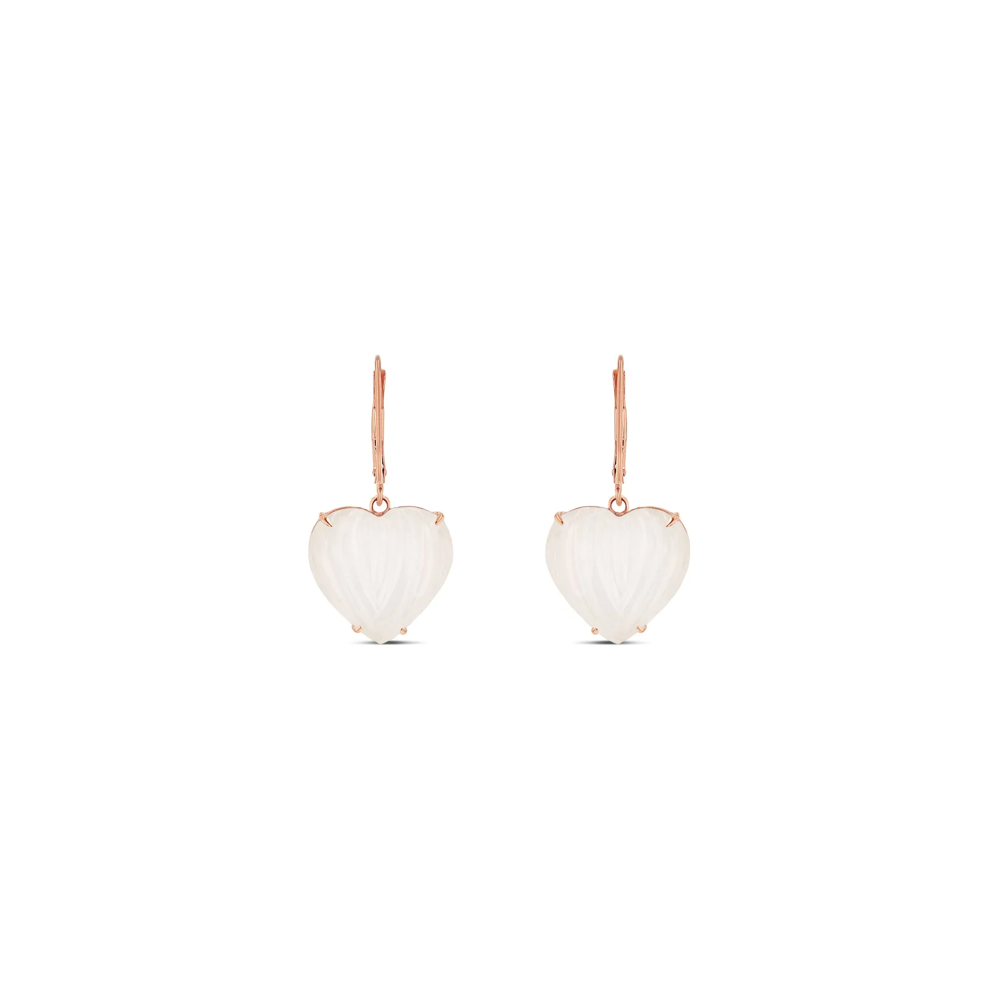 Cream Quartz Cora Earrings