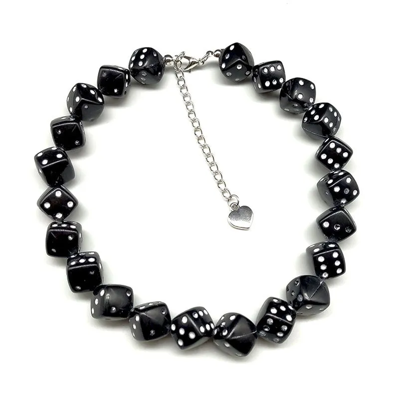 Creative Dice Beaded European Jewelry Bracelet