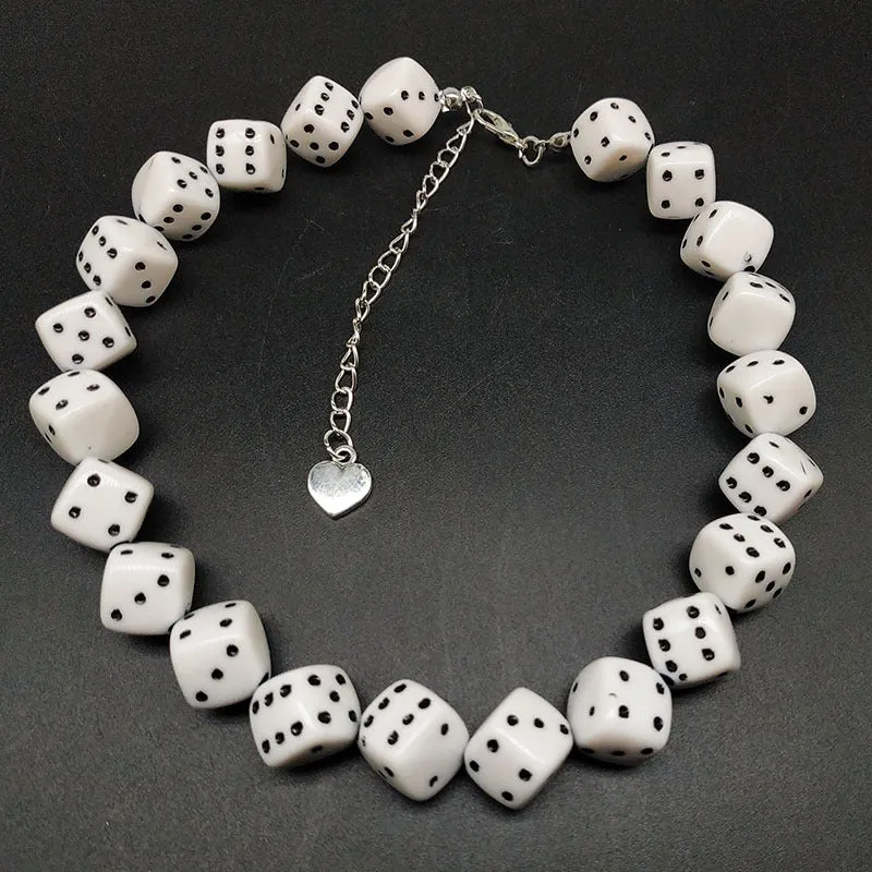 Creative Dice Beaded European Jewelry Bracelet