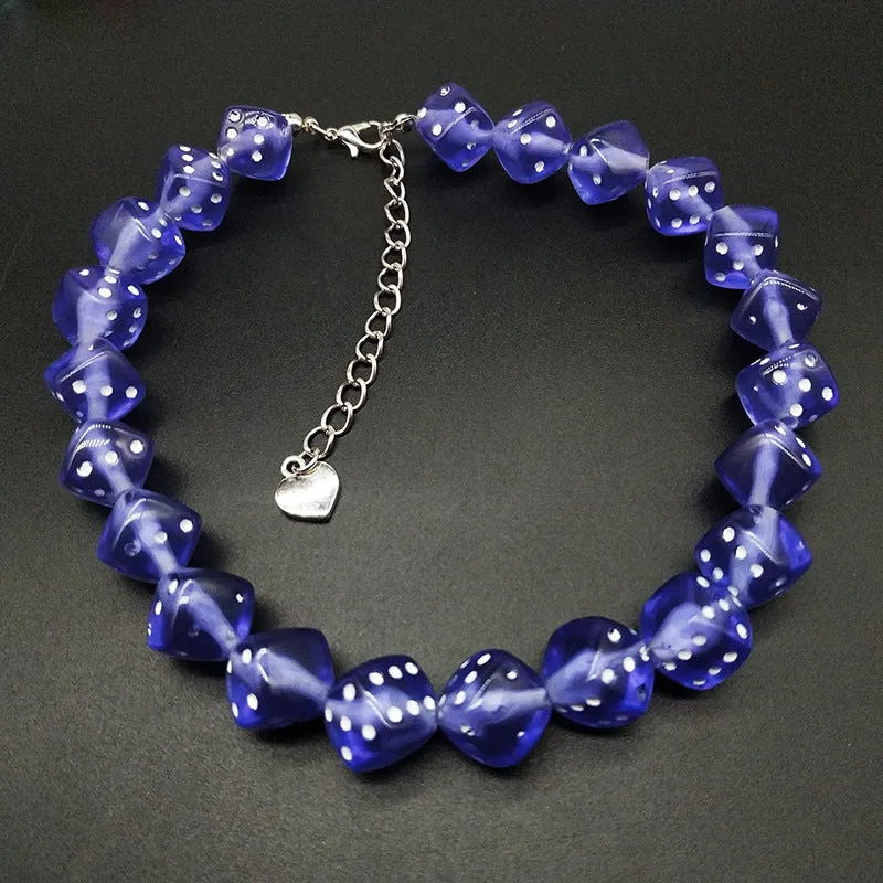 Creative Dice Beaded European Jewelry Bracelet