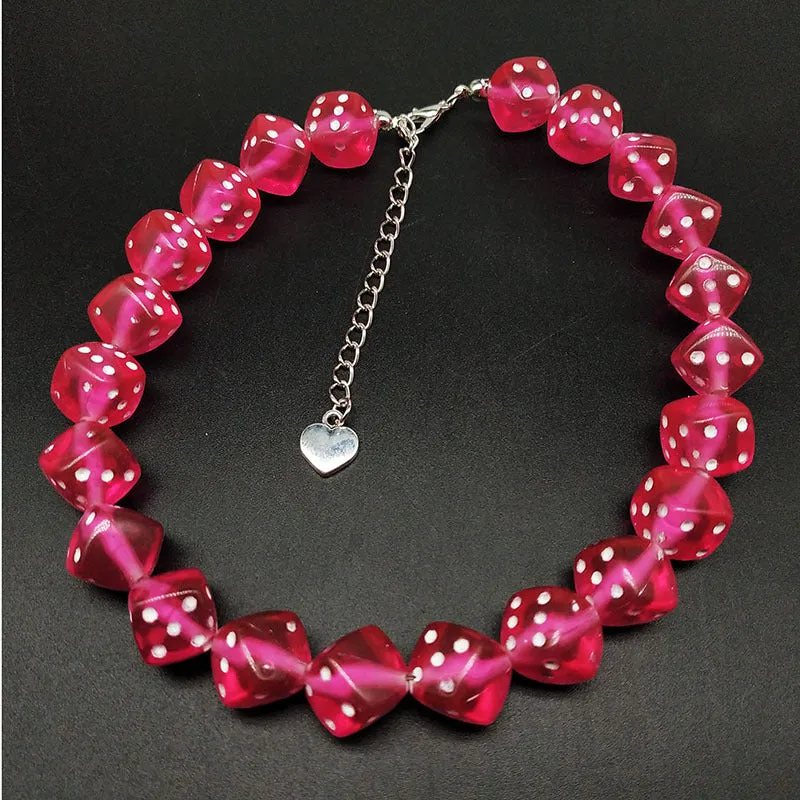 Creative Dice Beaded European Jewelry Bracelet