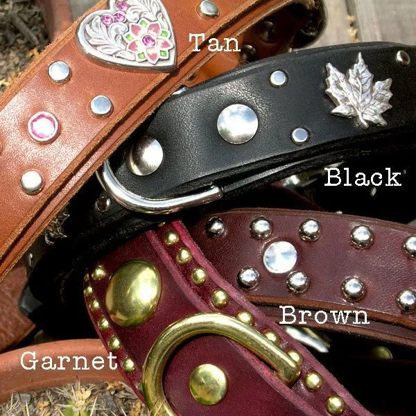 CRYSTAL CROWN DOG COLLAR