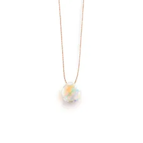 Crystal Minimal Necklace | Aura Quartz