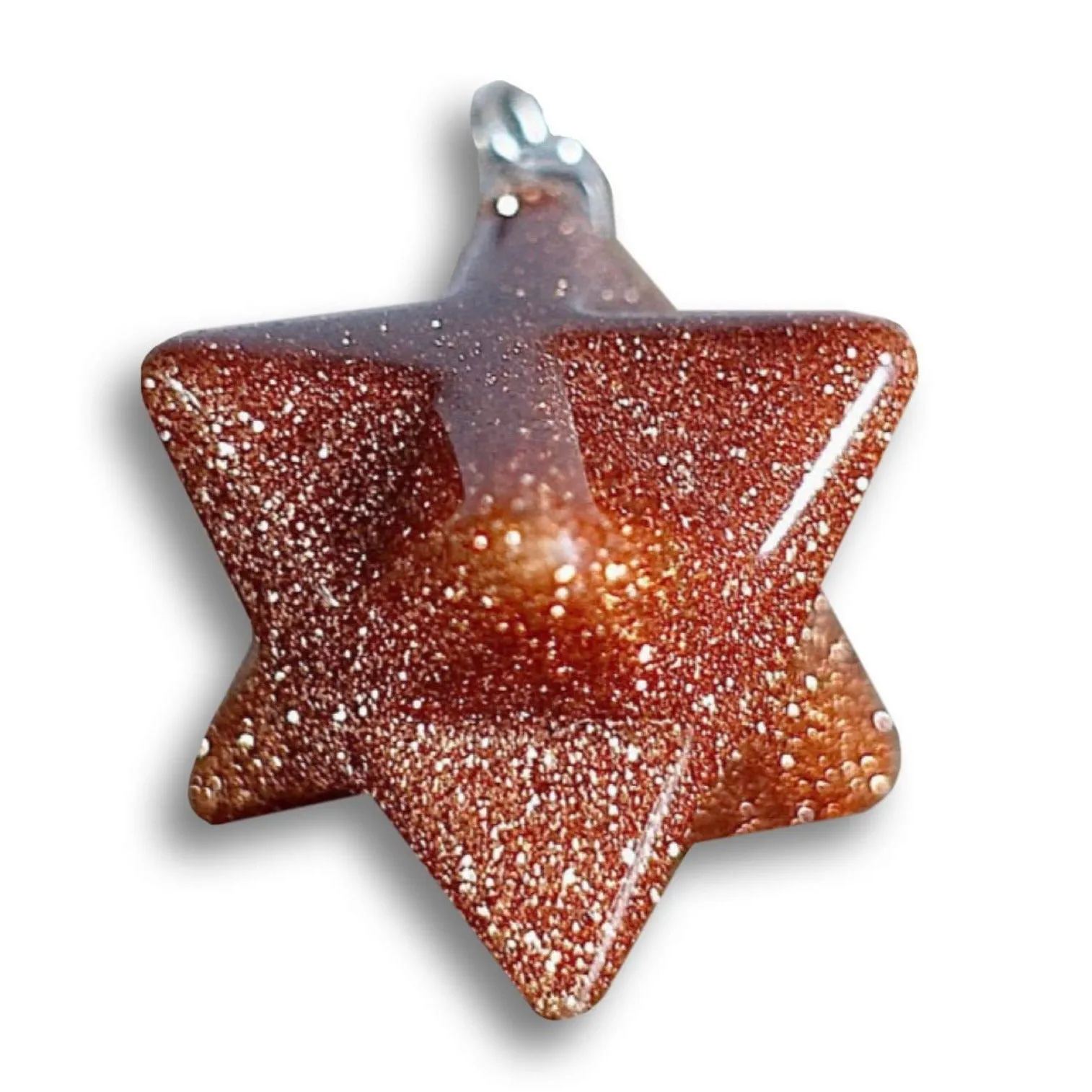 Crystal Stone Merkaba Pendant Necklace