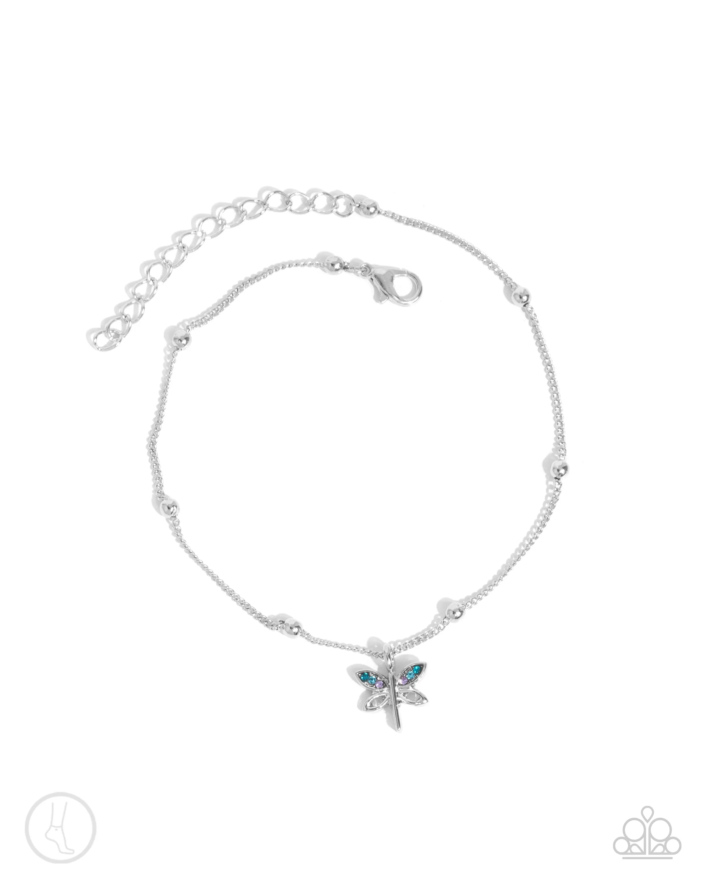 Dainty Dragonfly - Blue Bracelet