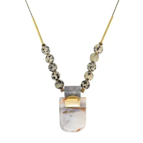 Dalmatian Jasper Necklace