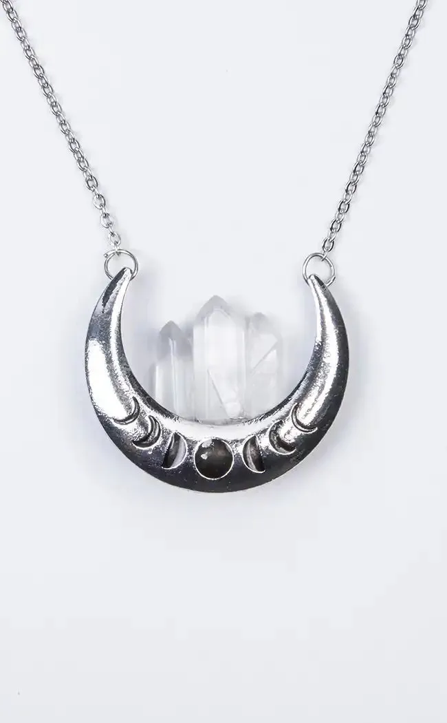 Daughters of Selene Crystal Necklace