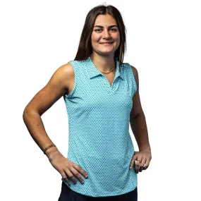 Diadem Pickleball Sleeveless Polo - Women's Scales