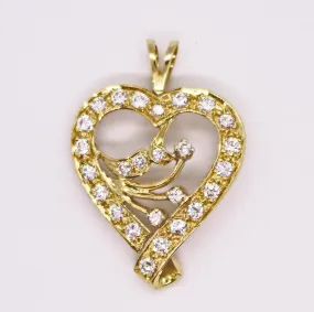 Diamond Heart Pendant